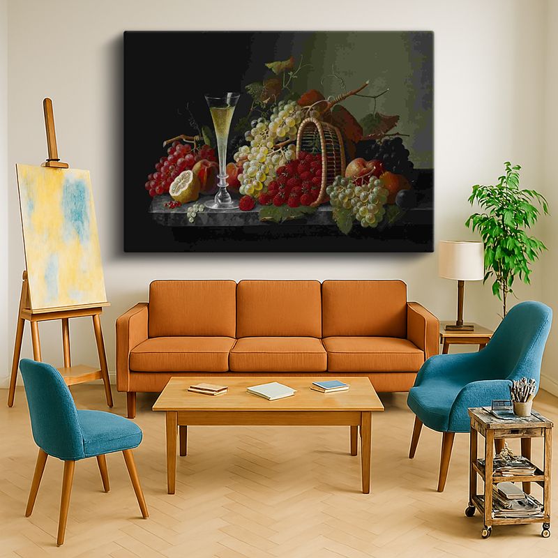 Ressam Kanvas Tablo 984